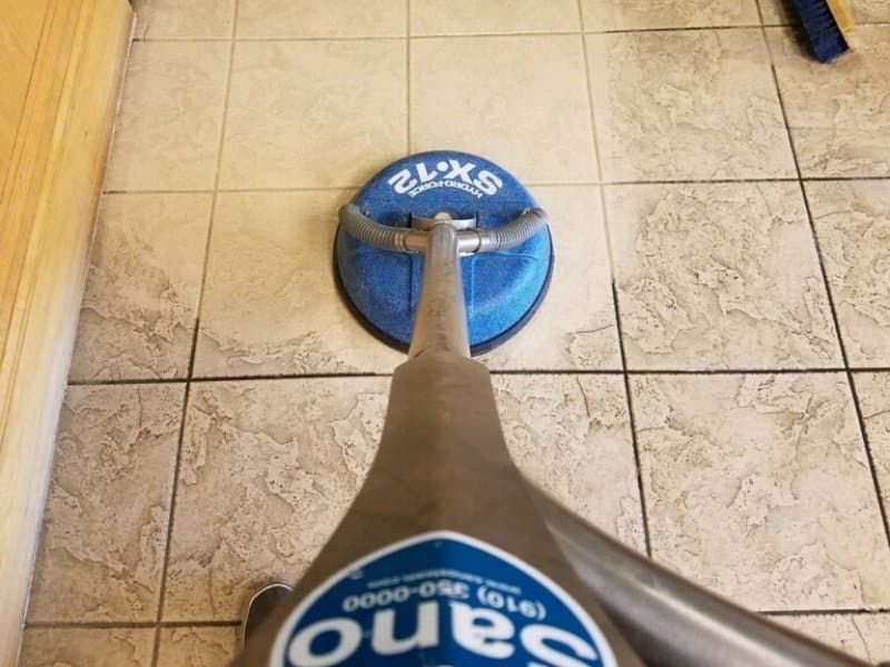 Tile and grout cleaning